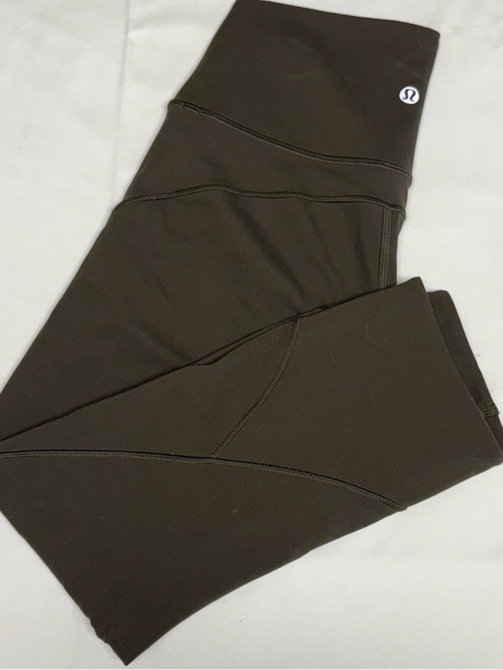 lululemon athletica Olive Green High-Rise Leggings